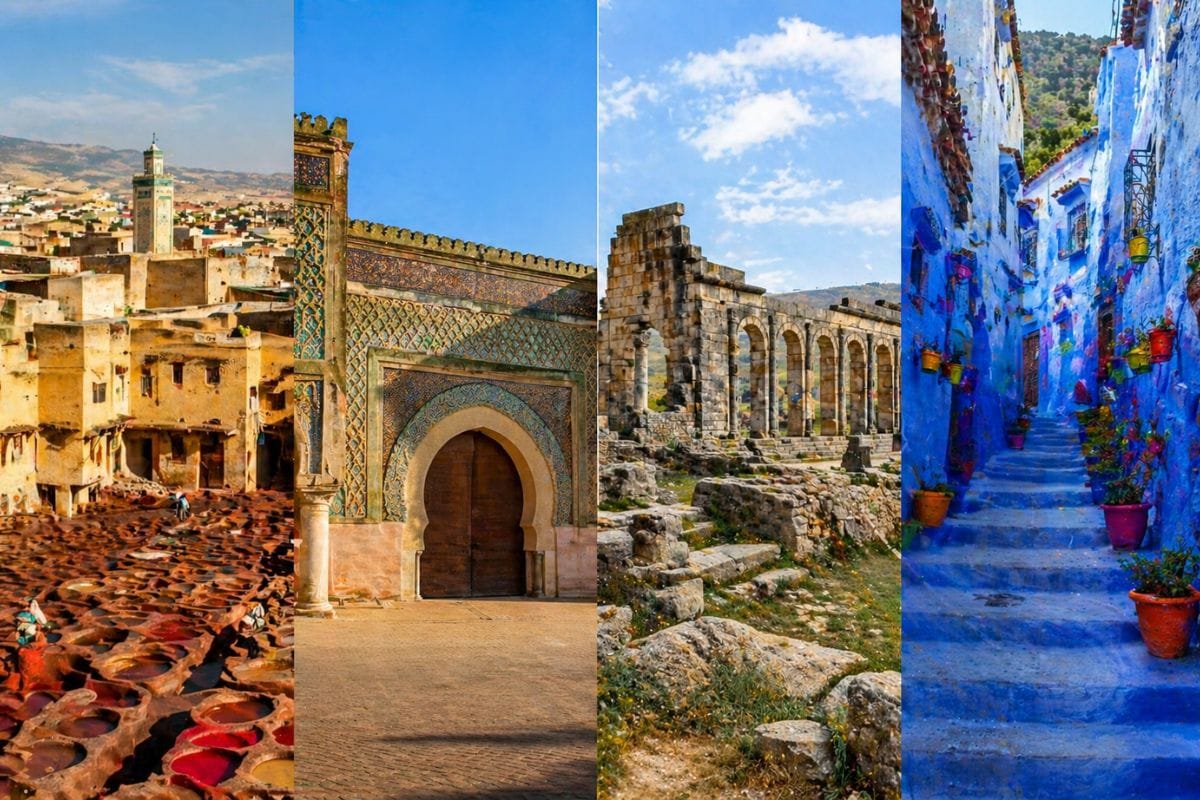 Day 8 – Fez, Meknès, Volubilis, and Chefchaouen