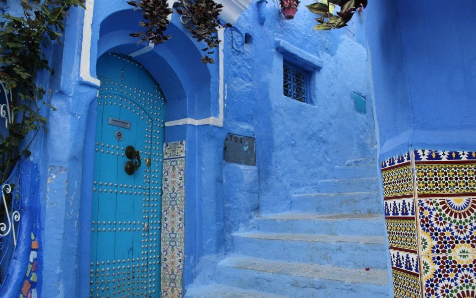 blue city
