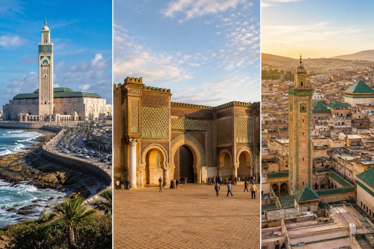 Day 2 – Casablanca, Meknes, and Fez