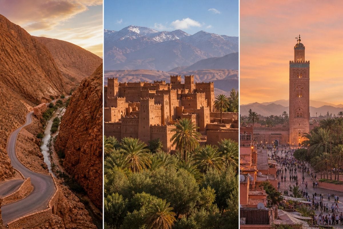 Day – Dades, Ouarzazate, and Marrakech